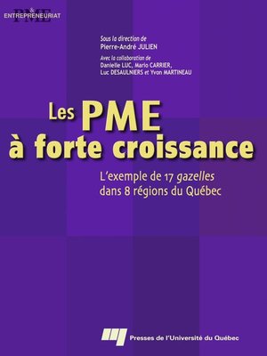 cover image of Les PME à forte croissance